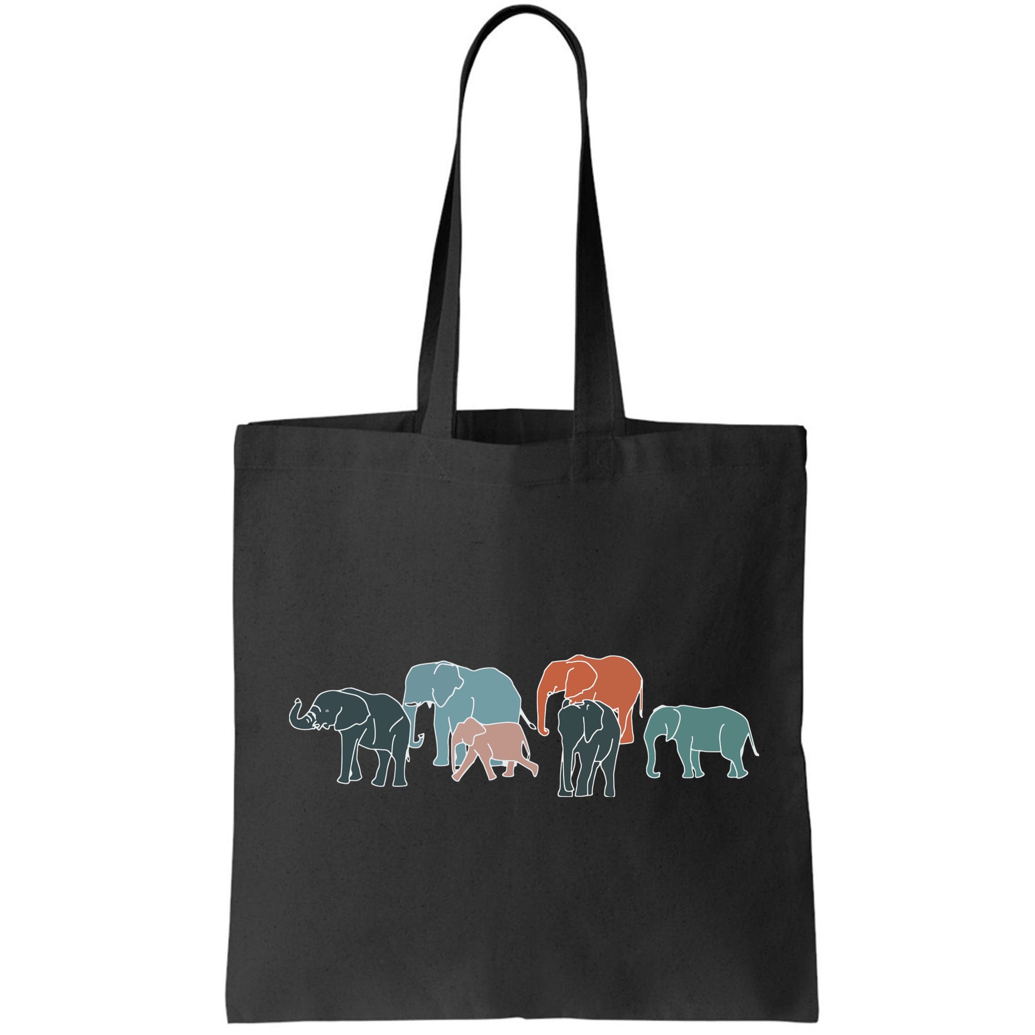 Herd Of Elephants For Africa And Elephant Lovers Bag