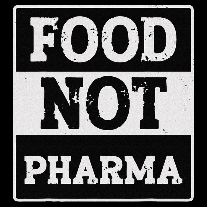 Healthy Organic Eating Herbalist Food Not Pharma Baby Bodysuit