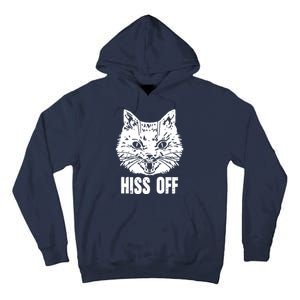 Hiss Off Funny Cat Lover Gift Tall Hoodie