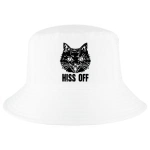 Hiss Off Funny Cat Lover Gift Cool Comfort Performance Bucket Hat