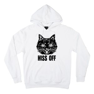 Hiss Off Funny Cat Lover Gift Hoodie