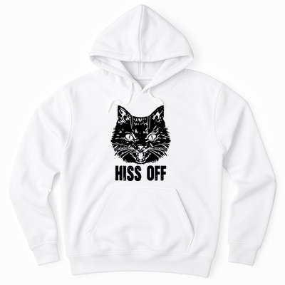 Hiss Off Funny Cat Lover Gift Hoodie