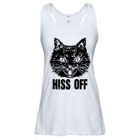 Hiss Off Funny Cat Lover Gift Ladies Essential Flowy Tank