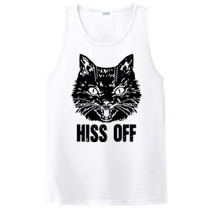 Hiss Off Funny Cat Lover Gift PosiCharge Competitor Tank