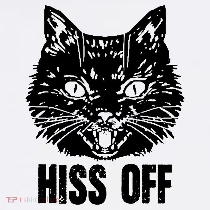 Hiss Off Funny Cat Lover Gift Kids T-Shirt