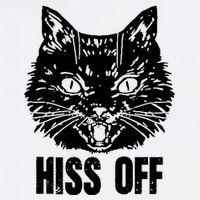 Hiss Off Funny Cat Lover Gift Full Zip Hoodie