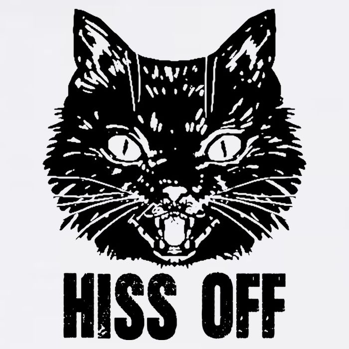 Hiss Off Funny Cat Lover Gift Full Zip Hoodie