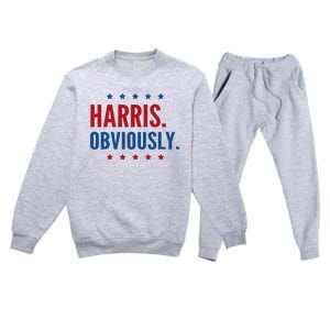 Harris Obviously For 2024 Premium Crewneck Sweatsuit Set