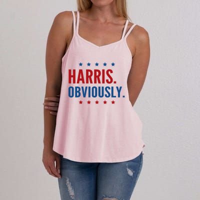 Harris Obviously For 2024 Women's Strappy Tank