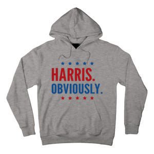 Harris Obviously For 2024 Tall Hoodie