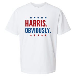 Harris Obviously For 2024 Sueded Cloud Jersey T-Shirt