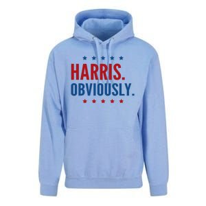 Harris Obviously For 2024 Unisex Surf Hoodie