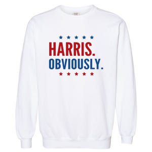 Harris Obviously For 2024 Garment-Dyed Sweatshirt