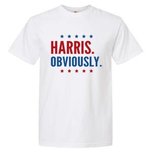 Harris Obviously For 2024 Garment-Dyed Heavyweight T-Shirt