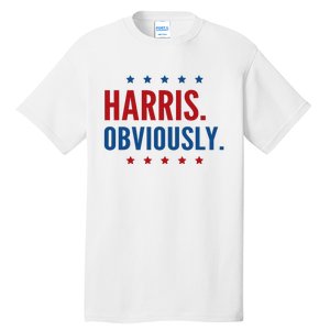 Harris Obviously For 2024 Tall T-Shirt