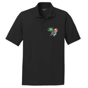 Happy Owlidays Funny Christmas Holidays Owl Lover PosiCharge RacerMesh Polo