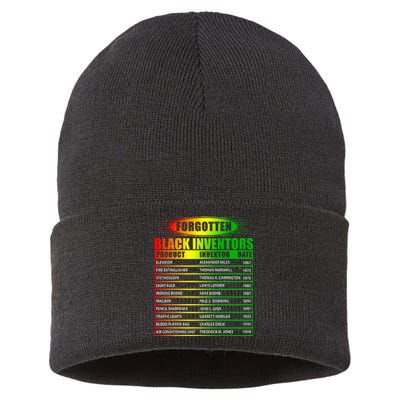 History Of Forgotten Black Inventors Black History Month Sustainable Knit Beanie