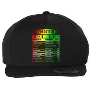 History Of Forgotten Black Inventors Black History Month Wool Snapback Cap