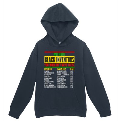 History Of Forgotten Black Inventors Black History Month Urban Pullover Hoodie