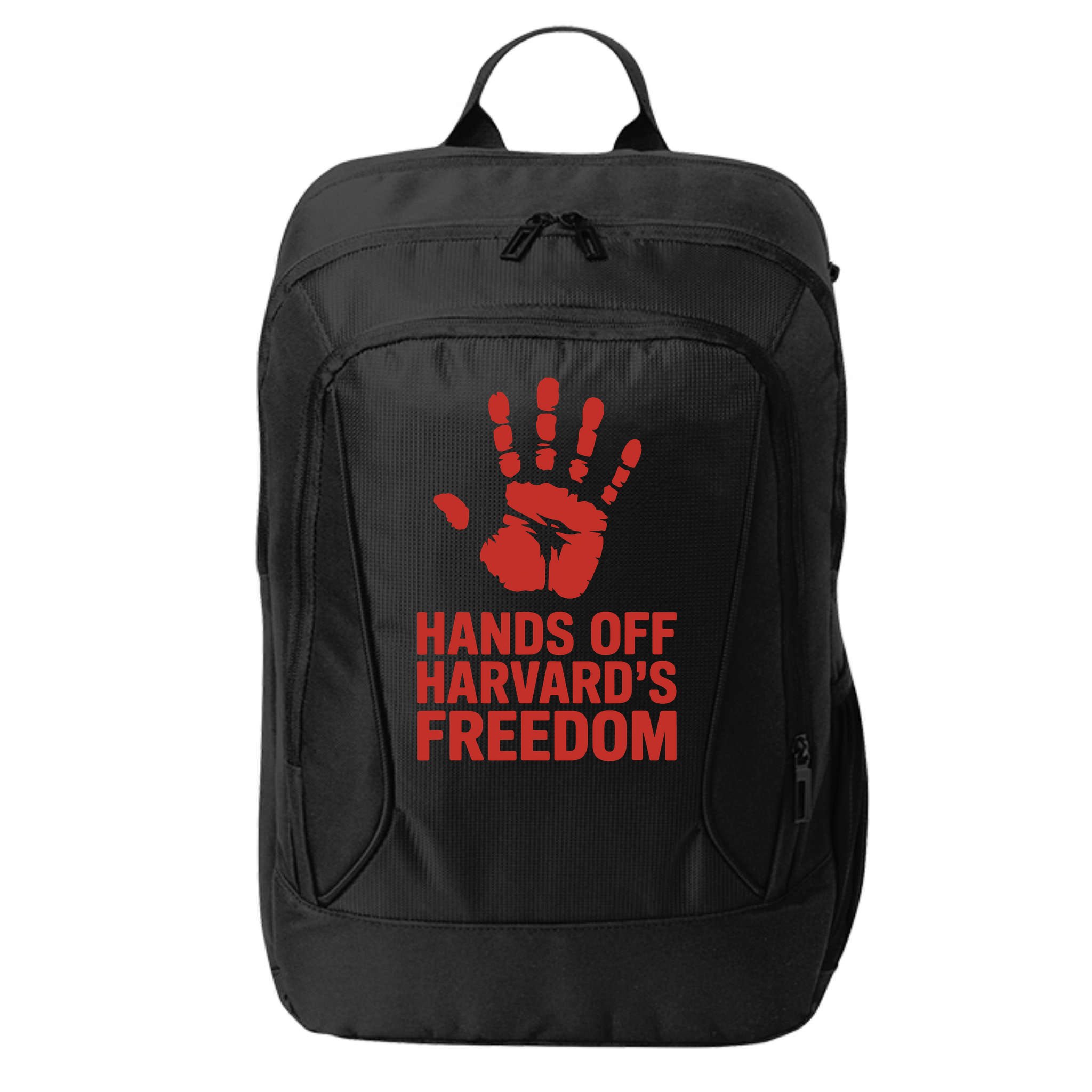Hands Off Freedom Of Speech, Resist & Persist  City Backpack