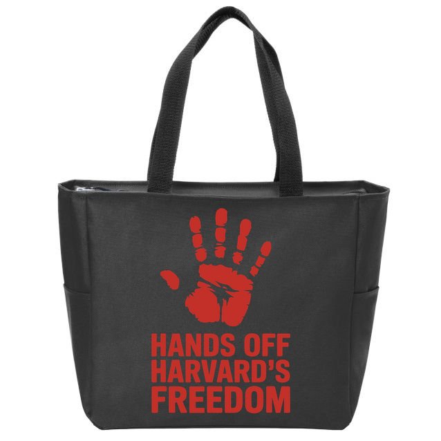 Hands Off Freedom Of Speech, Resist & Persist  Zip Tote Bag