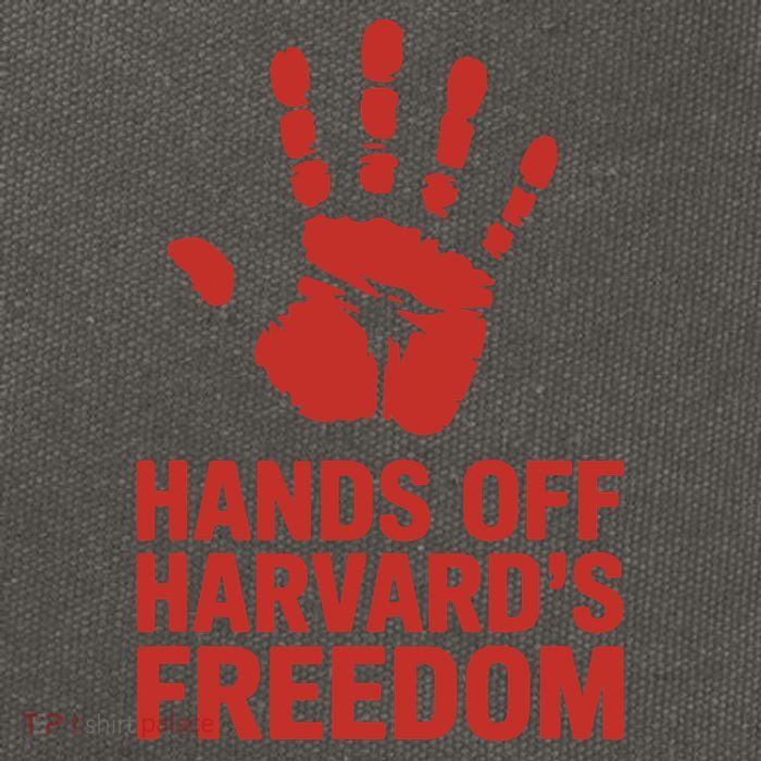 Hands Off Freedom Of Speech, Resist & Persist  Cotton Canvas Backpack