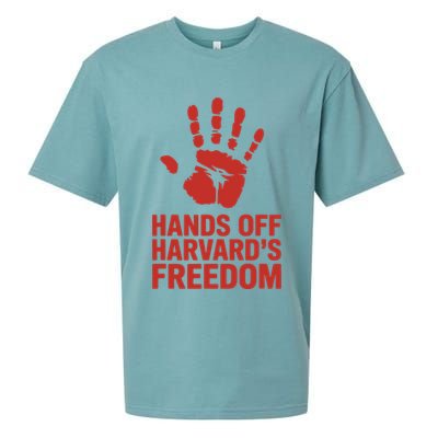 Hands Off Freedom Of Speech, Resist & Persist  Sueded Cloud Jersey T-Shirt