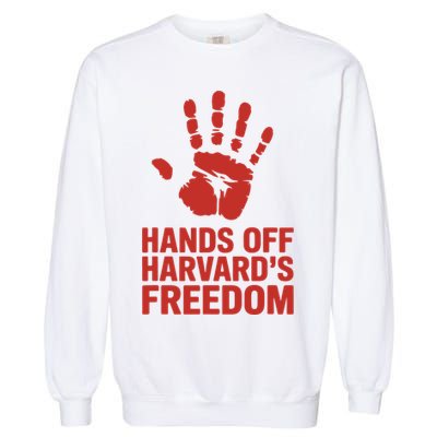 Hands Off Freedom Of Speech, Resist & Persist  Garment-Dyed Sweatshirt