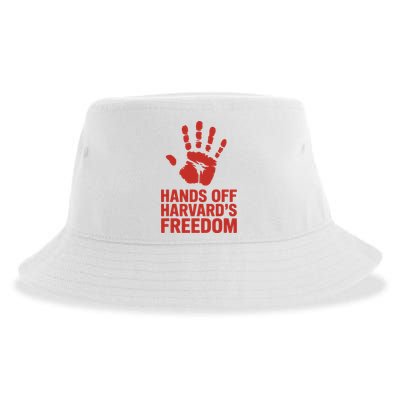 Hands Off Freedom Of Speech, Resist & Persist  Sustainable Bucket Hat