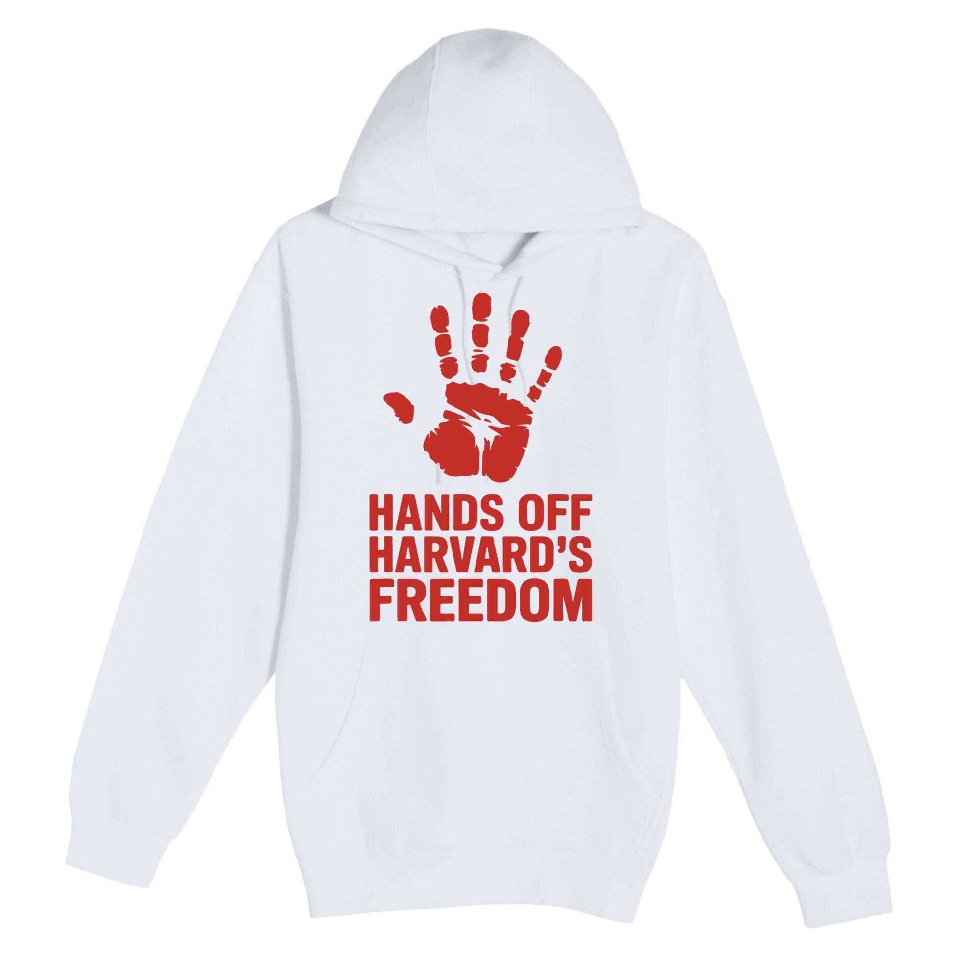 Hands Off Freedom Of Speech, Resist & Persist  Premium Pullover Hoodie