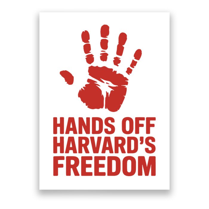 Hands Off Freedom Of Speech, Resist & Persist  Poster