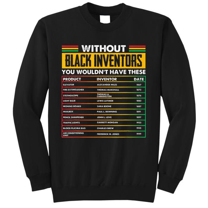 History Of Forgotten Black Inventors Black History Month Sweatshirt