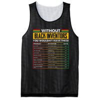 History Of Forgotten Black Inventors Black History Month Mesh Reversible Basketball Jersey Tank