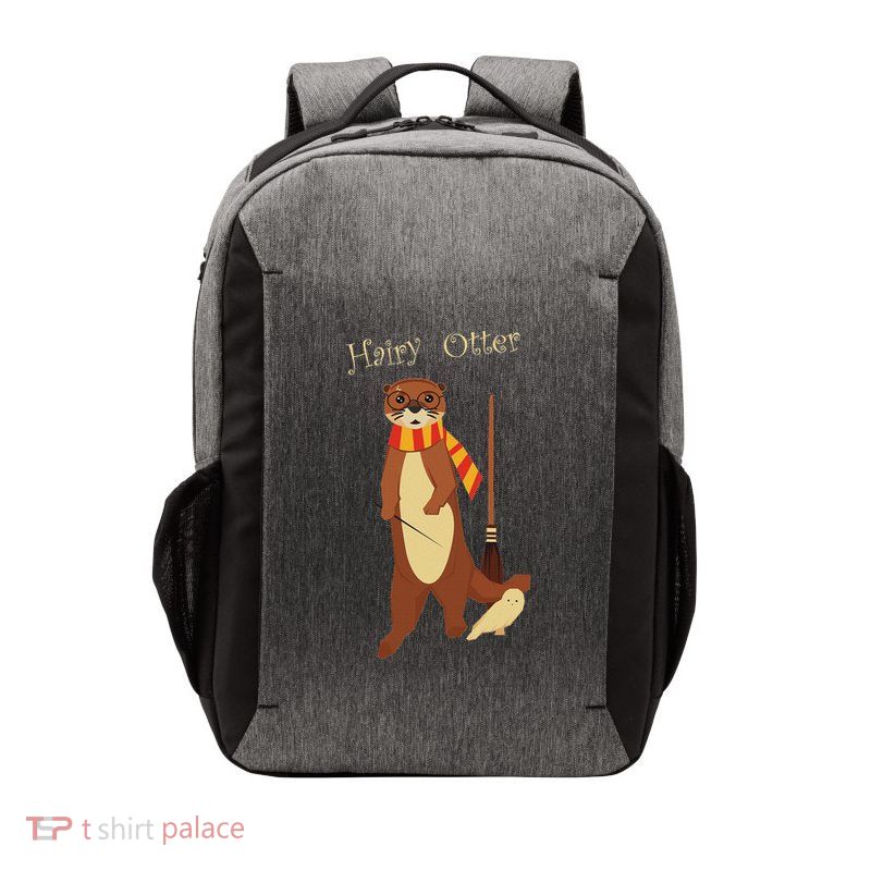 Hairy Otter For Fans Of Wizards And Magic Vector Backpack