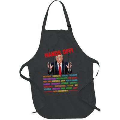 Hands Off Funny Trump In Prison Protest Activism Medicare Apron