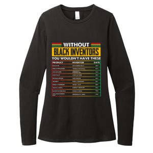 History Of Forgotten Black Inventors Black History Month Womens CVC Long Sleeve Shirt