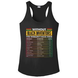 History Of Forgotten Black Inventors Black History Month Ladies PosiCharge Competitor Racerback Tank