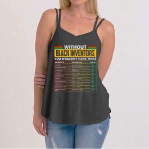 History Of Forgotten Black Inventors Black History Month Women's Strappy Tank