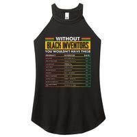 History Of Forgotten Black Inventors Black History Month Women's Perfect Tri Rocker Tank