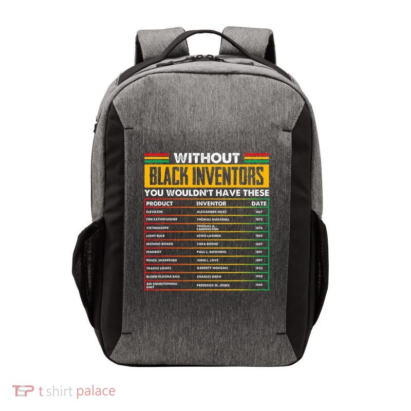 History Of Forgotten Black Inventors Black History Month Vector Backpack
