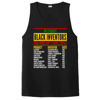 History Of Forgotten Black Inventors Black History Month Gift PosiCharge Competitor Tank