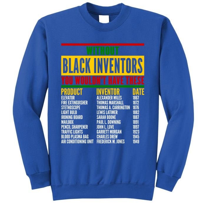 History Of Forgotten Black Inventors Black History Month Gift Sweatshirt