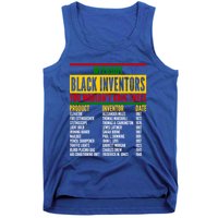 History Of Forgotten Black Inventors Black History Month Gift Tank Top