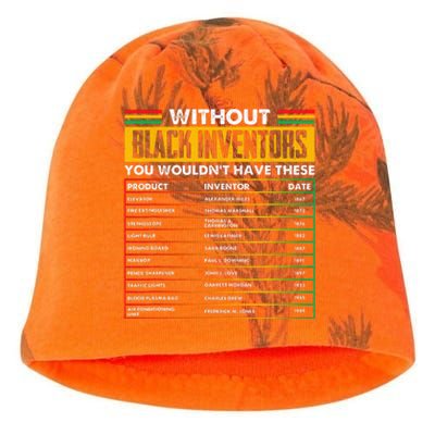 History Of Forgotten Black Inventors Black History Month Kati - Camo Knit Beanie