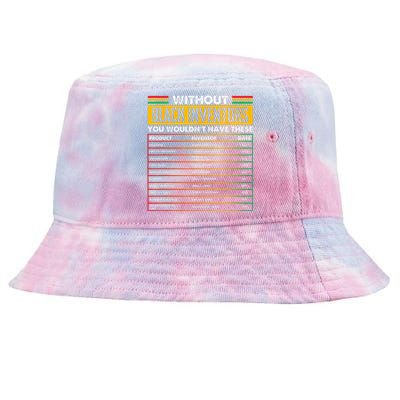 History Of Forgotten Black Inventors Black History Month Tie-Dyed Bucket Hat