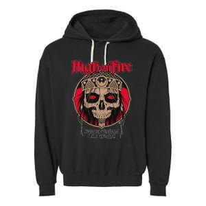 High On Fires Band Garment-Dyed Fleece Hoodie