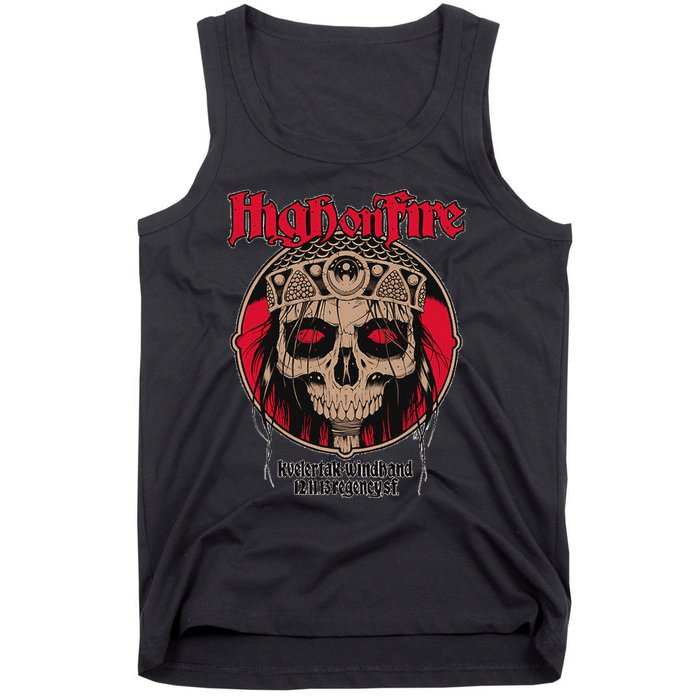 High On Fires Band Tank Top