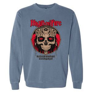 High On Fires Band Garment-Dyed Sweatshirt