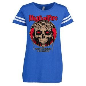 High On Fires Band Enza Ladies Jersey Football T-Shirt