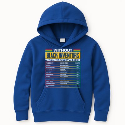 History Of Forgotten Black Inventors BHM Kids Hoodie